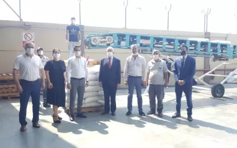 Primera carga de arroz paraguayo llega a Turqu�a