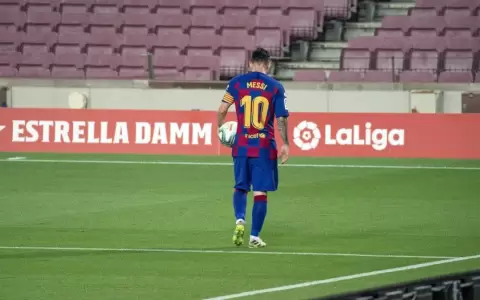 Messi pate� el tablero del Barcelona