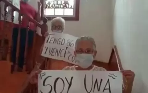 Adultos mayores vencen al Covid- 19