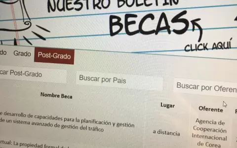 AECID ofrece beca con financiamiento total
