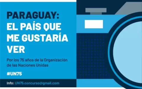 Naciones Unidas Paraguay convoca a imaginar el pa�s que queremos desde la fotograf�a