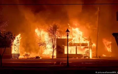 M�s de 500 mil evacuados por incendio en Oregon, EE.UU.