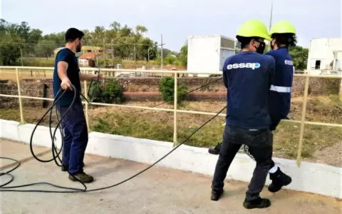 Essap instala bombas de toma de agua del r�o Paraguay para evitar desabastecimiento