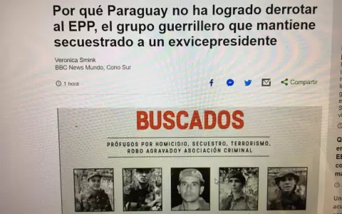 BBC mundo se pregunta �por qu� Paraguay no pudo lograr derrotar al EPP?