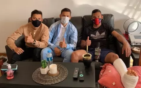 Todo aclarado: Andr�s Herrera publica una foto con los Romero