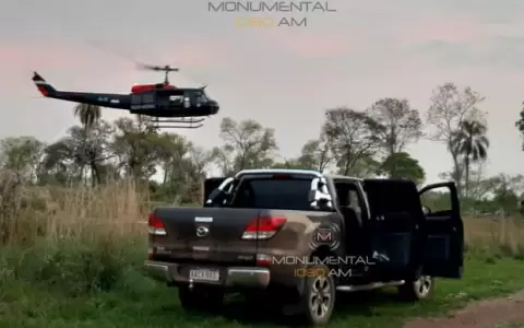 As� encontraron la camioneta de Denis