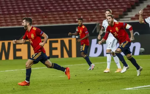Espa�a le rob� un empate a Alemania en el arranque de la Nations League