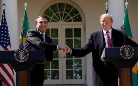Bolsonaro ratific� su alianza con Trump para luchar contra el r�gimen de Maduro