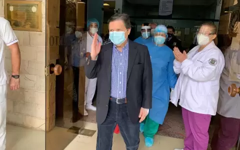 Ministro del Interior supera al COVID-19