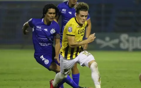 Bautista Merlini en la antesala del partido contra Tigre