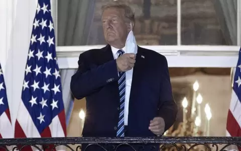 Trump fue dado de alta y quiere reanudar su campa�a electoral