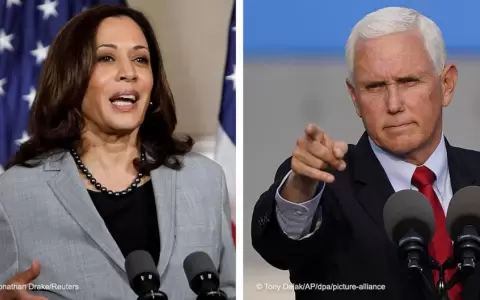 Kamala Harris y Mike Pence se encuentran en un debate p�blico