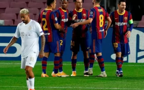 Contundencia de Barcelona en el inicio de la Champions