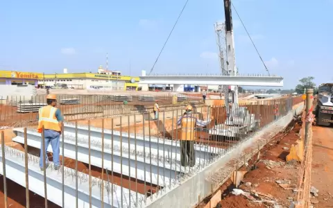 67% de avance presentan obras del multiviaducto de CDE