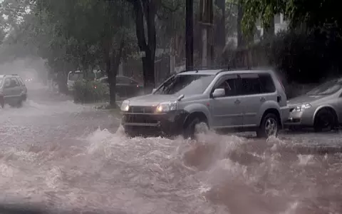 Esperada lluvia trajo alivio pero tambi�n destrozos a su paso