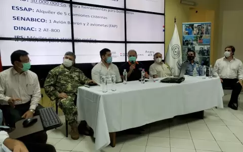 Itaip� proveer� veh�culos hidrantes para combatir los incendios en el pa�s