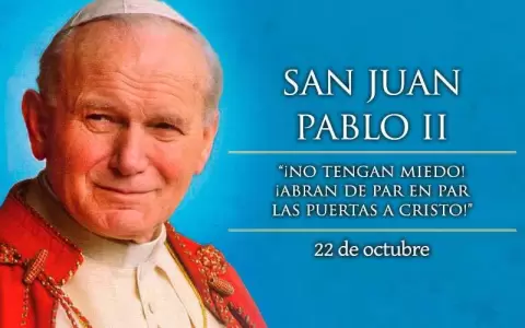 Fiesta de San Juan Pablo II en la explanada de la Catedral de Asunci�n