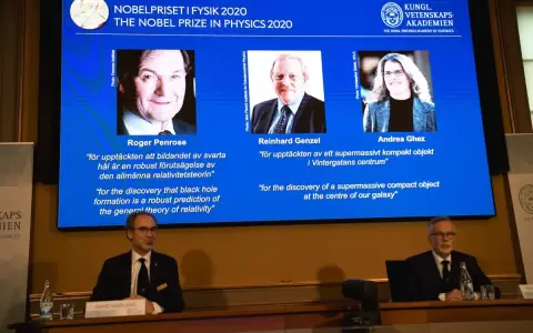 Nobel de F�sica se otorga por los descubrimientos sobre los agujeros negros