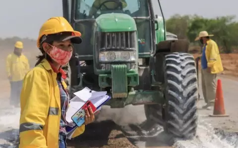 Mujeres protagonistas de Obras P�blicas