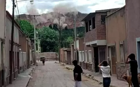 En Argentina se sinti� un sismo de 5.9 de magnitud en la escala de Richter