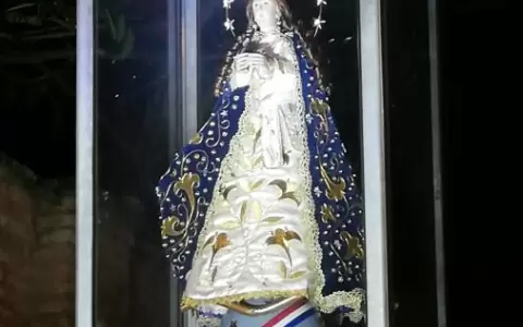 Imagen de la Virgen de Caacup� visita Asunci�n hasta el domingo