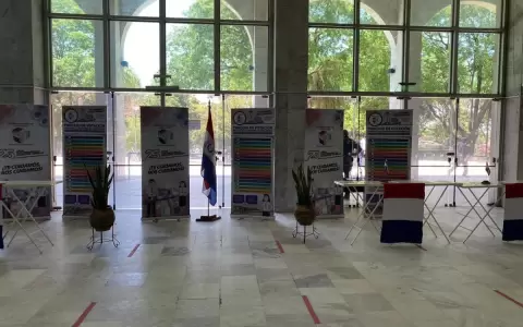 Habilitar�n m�quinas de votaci�n para pr�ctica en el Palacio de Justicia