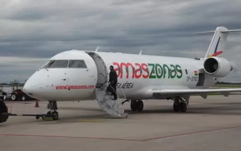 Aerol�nea Amaszonas restablece vuelos entre Bolivia y Uruguay