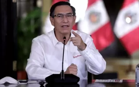 Este lunes el Congreso peruano intenta de nuevo destituir al presidente Vizcarra
