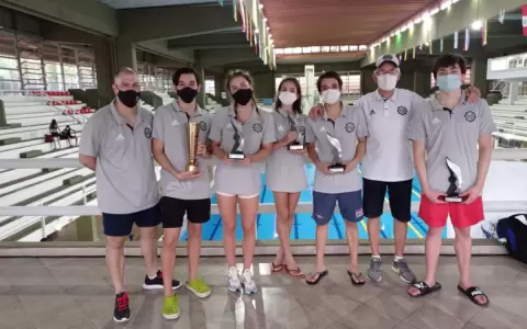 Sobresaliente participaci�n de los atletas del Olimpia en el Torneo Nacional de Nataci�n
