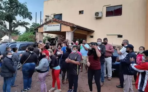 Protesta contra Blas Lanzoni en �emby termina con un detenido