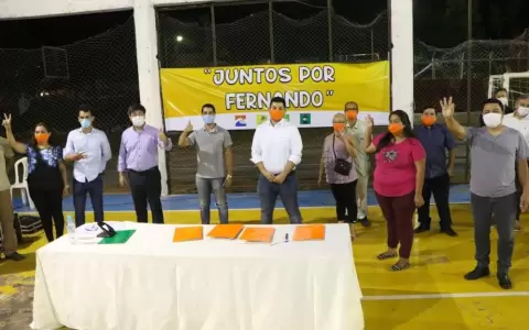 Partidos opositores sellan alianza electoral en Fernando de la Mora