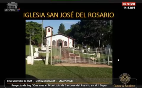 San Jos� del Rosario es nuevo municipio en el Departamento de San Pedro