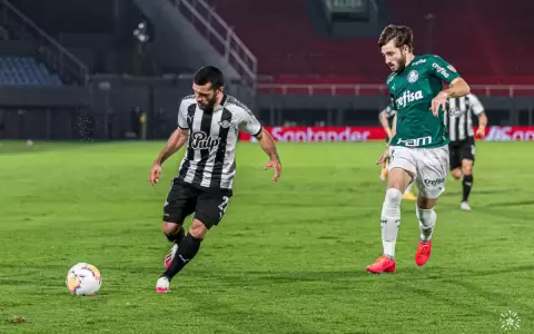 Libertad sufre la falta de eficacia y empata de local ante Palmeiras