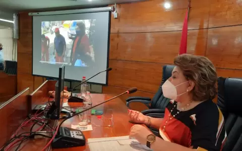 Vice presidenta de la Junta, Fabiana Benegas, �niega quiebra en la comuna�