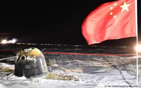 Sonda china Chang'e-5 regres� a la Tierra