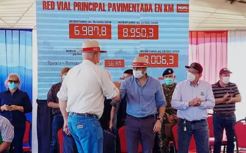 �Brasil depender� de Paraguay �, afirma el presidente Mario Abdo