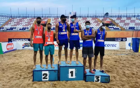Dupla chilena se llev� el �ltimo campeonato de v�ley de playa