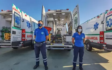 IPS suma ambulancias y veh�culos para servicios del interior y Central