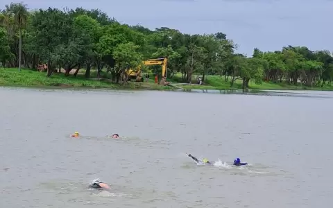 Nataci�n en aguas abiertas, el domingo en el r�o Paraguay