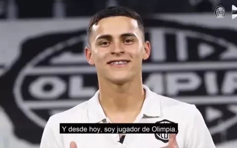 Olimpia presenta oficialmente a Ram�n Sosa, su primer refuerzo