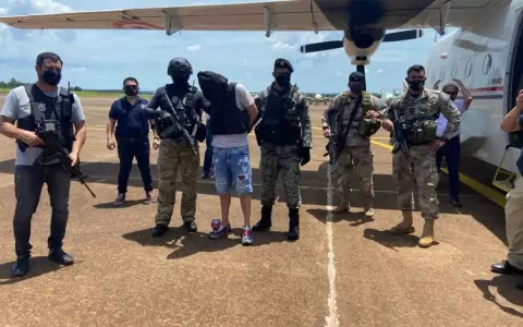 Jefe narco Bonit�o ya fue entregado a las autoridades brasile�as