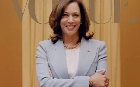 Vogue dedica su portada a Kamala Harris