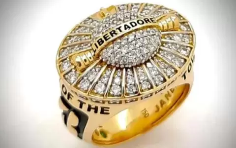 El anillo preparado para el mejor jugador de la Copa Libertadores