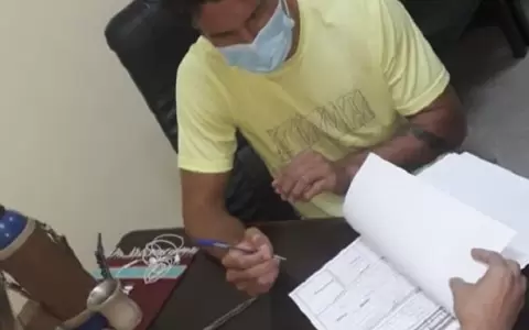 Nelson Haedo se inscribi� para votar por primera vez