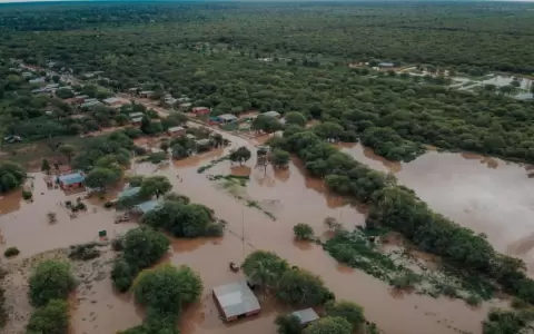 Cr�tica situaci�n del Chaco por inundaciones a causa de intensas lluvias