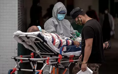 Crisis sanitaria en la ciudad norte�a de Manaos, Brasil