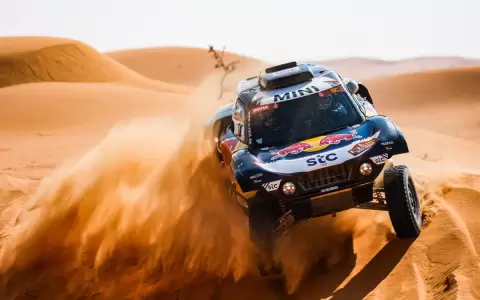 Dakar: Los espa�oles Sainz y Barreda vencen en la sexta etapa