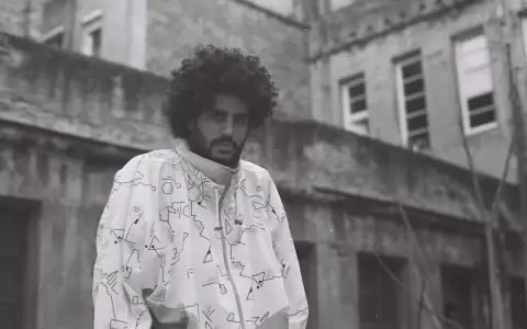 El artista uruguayo Imanol en Caf� Salazar