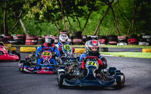 Los flamantes ganadores de la Copa Verano 2021 del karting paraguayo