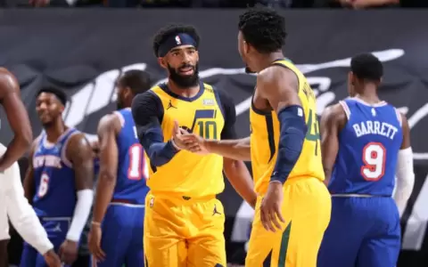 Utah Jazz logra su novena victoria al hilo frente a New York Knicks